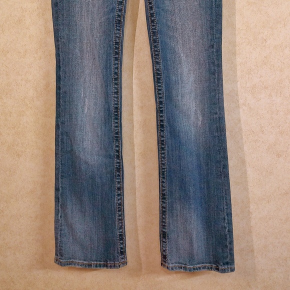 Miss Me Irene Boot Jeans Signature M Pockets Black Label Sz26/32 NWOT - Picture 4 of 10